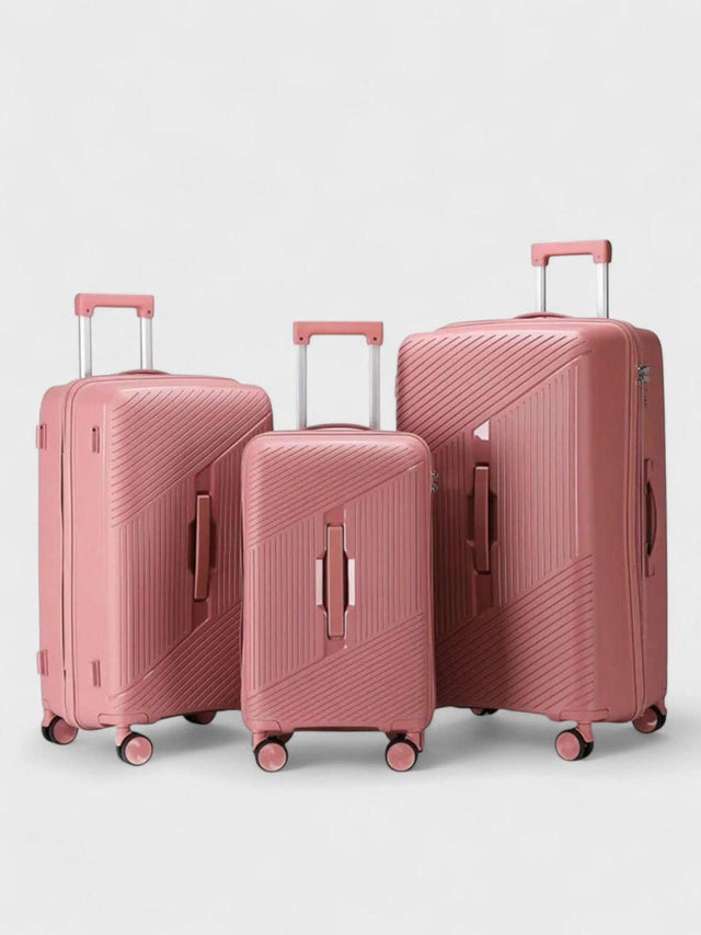 Rose Pink UrbanGlide Travel Trolley Set