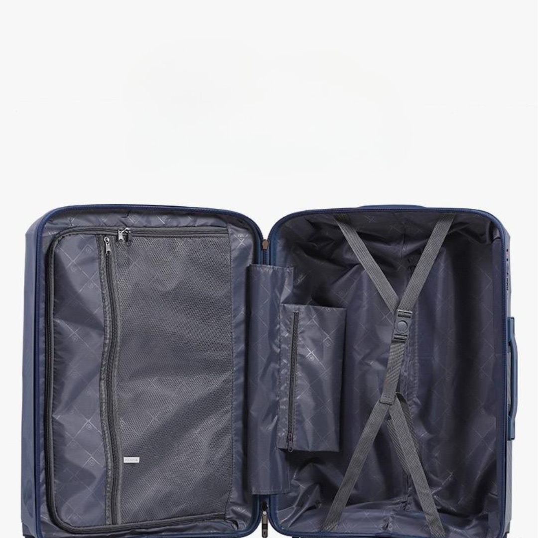 Black Fiber ABS 3pcs Travel Set