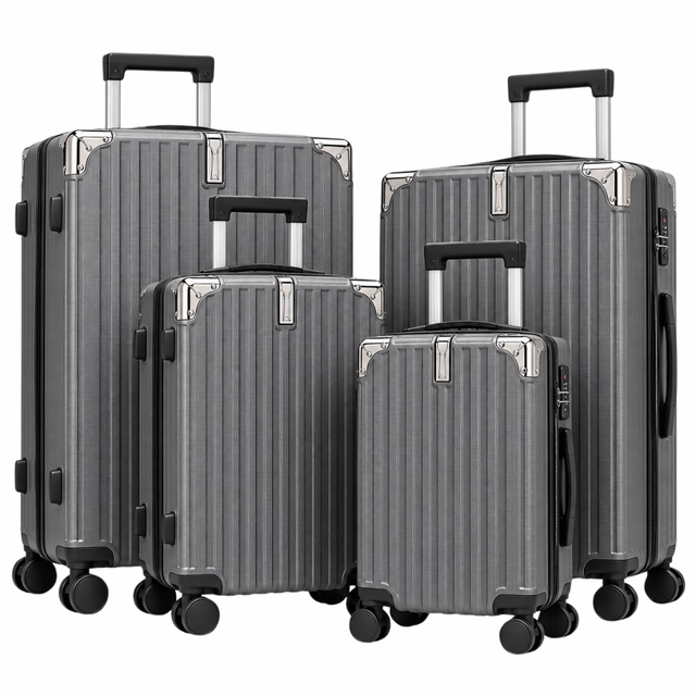 Dark Gray Milano Luggage Set