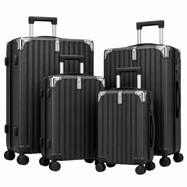 Black Milano Luggage Set