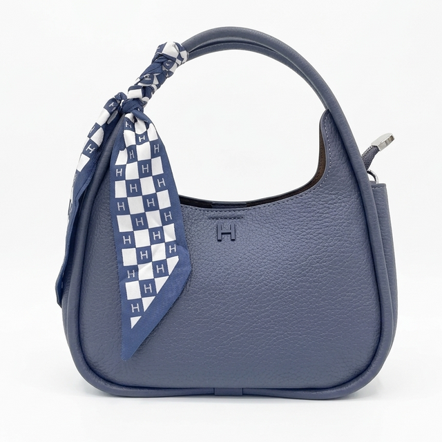Luna Curve Bag – Scarf Accent Edition