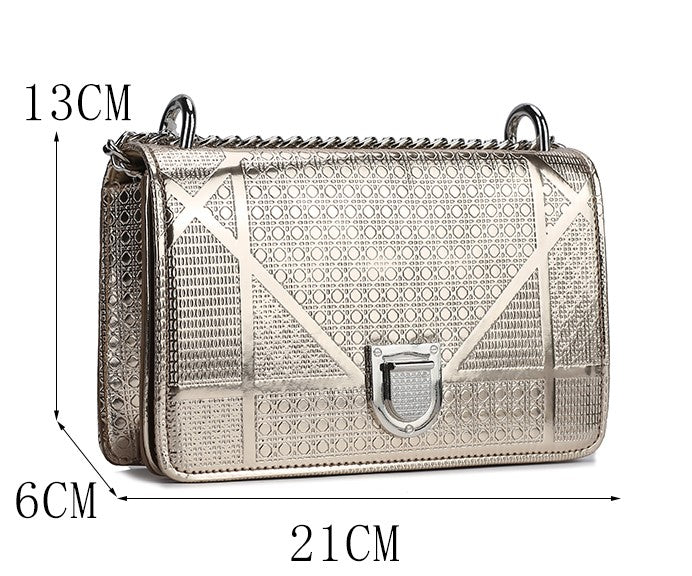 Medium Glossy Stylish vior Bag