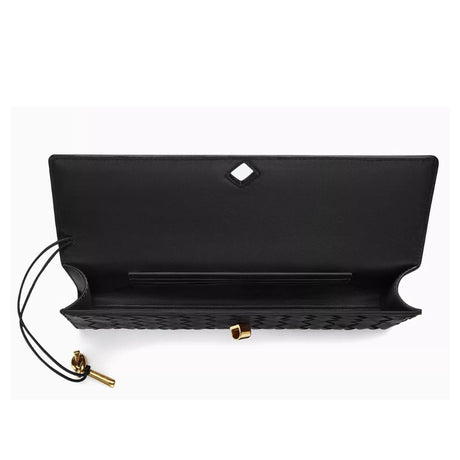 Black DASHING SLEEK HANDBAG