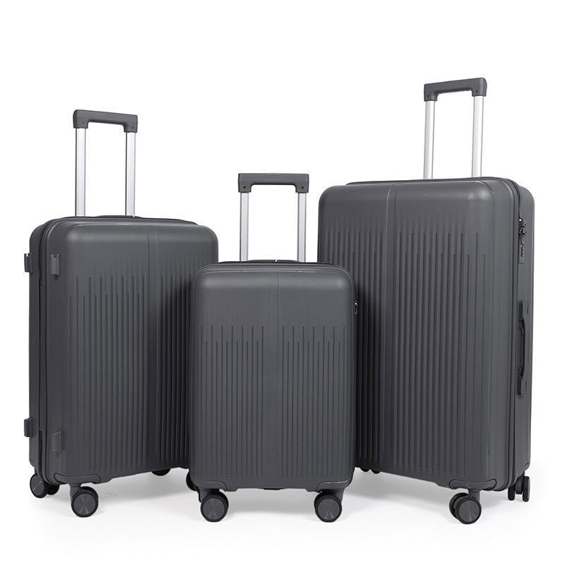 Skyline Flex Luggage Set – Dark Grey