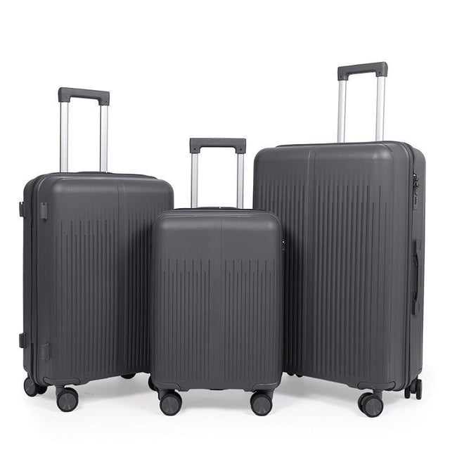 Skyline Flex Luggage Set – Dark Grey