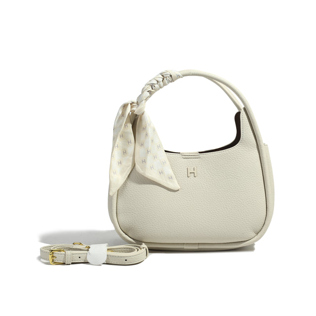 Luna Curve Bag – Scarf Accent Edition