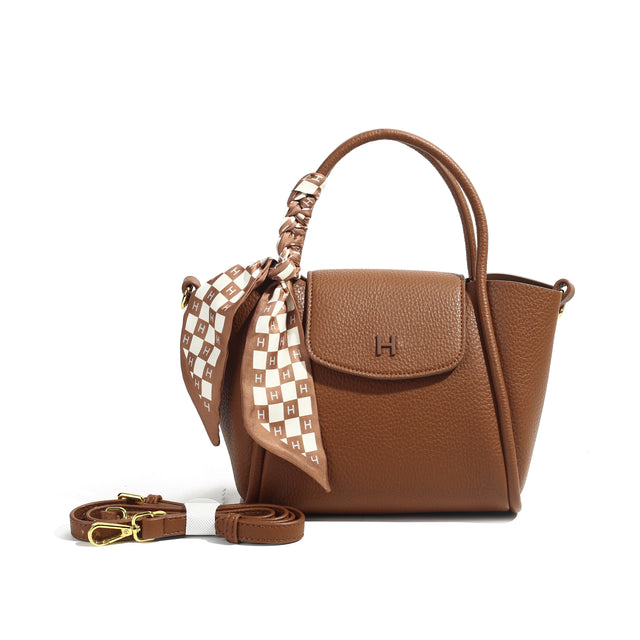 Elara Scarf Handle Tote