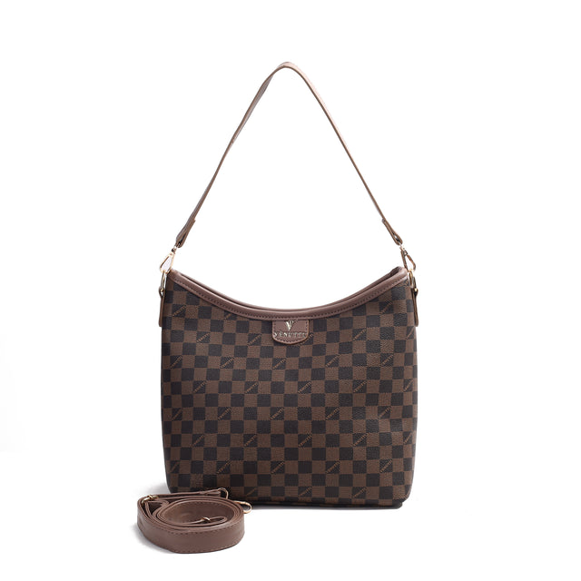 Check Grace Shoulder Bag