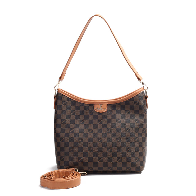 Check Grace Shoulder Bag