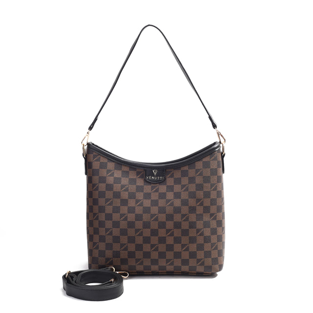 Check Grace Shoulder Bag