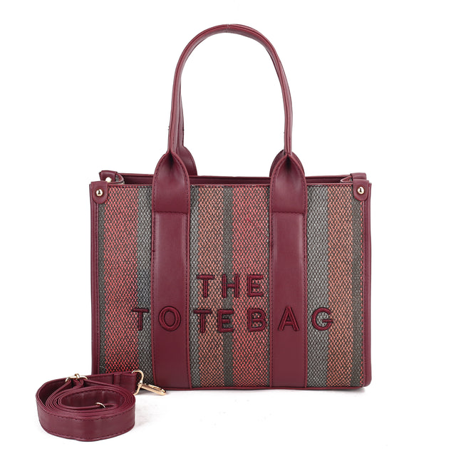 Striped Tote Bag