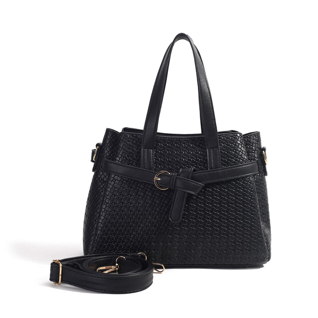 Belvia Belted Tote