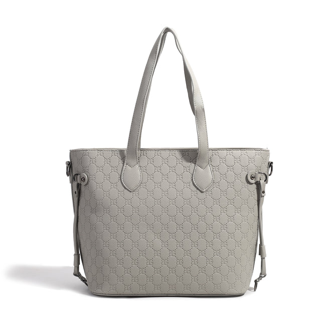 Stylish AG embossed tote bag