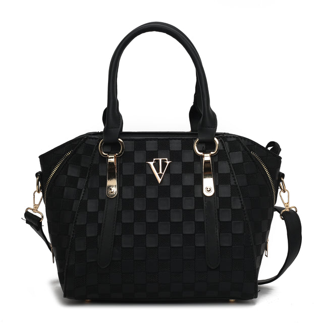 Elegent Classic Checker Embossed Bag