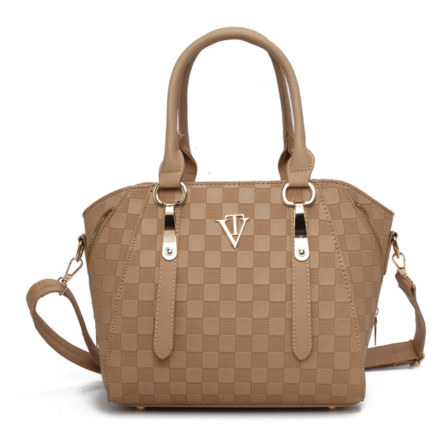 Elegent Classic Checker Embossed Bag