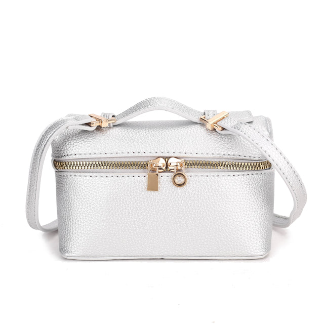 Box Zip Crossbody Bag
