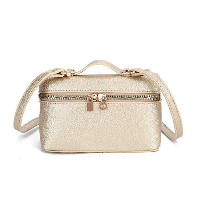 Box Zip Crossbody Bag