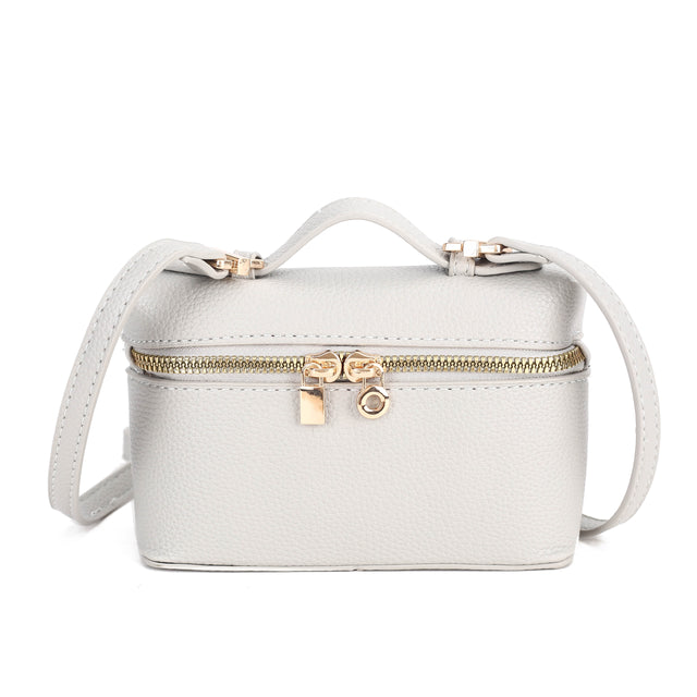 Box Zip Crossbody Bag