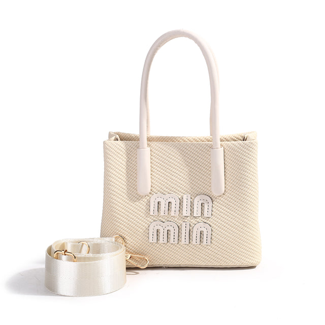 Min Textured Tote