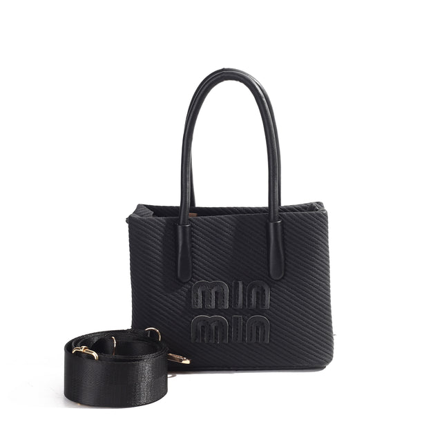 Min Textured Tote