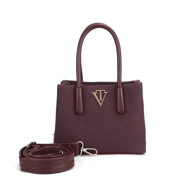 Structured Tote Crossbody Bag
