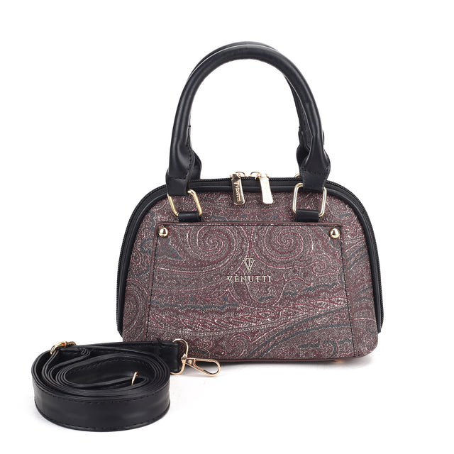 Paisley Grace Dome Handbag