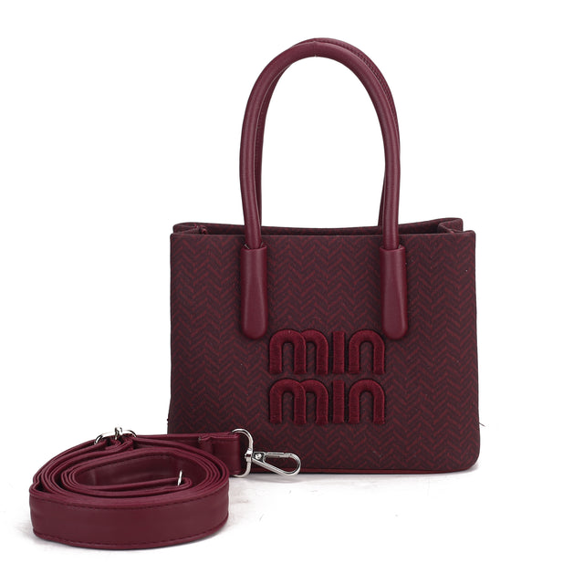 Structured Tote Crossbody Bag