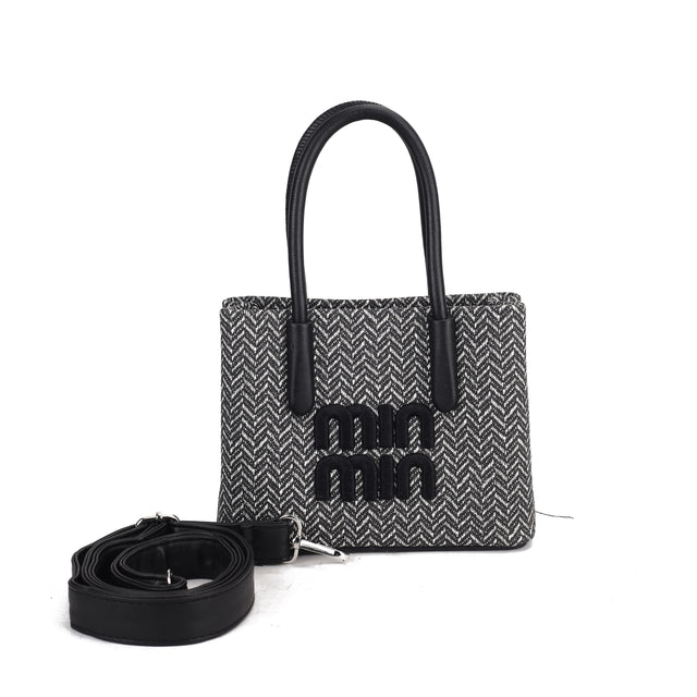 Structured Tote Crossbody Bag