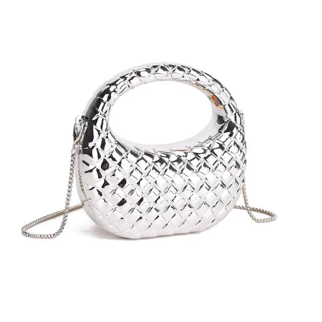 Woven Mini Statement Bag