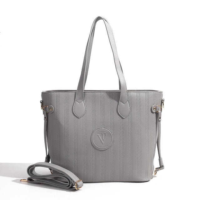 Venutti Classic Textured Tote Bag