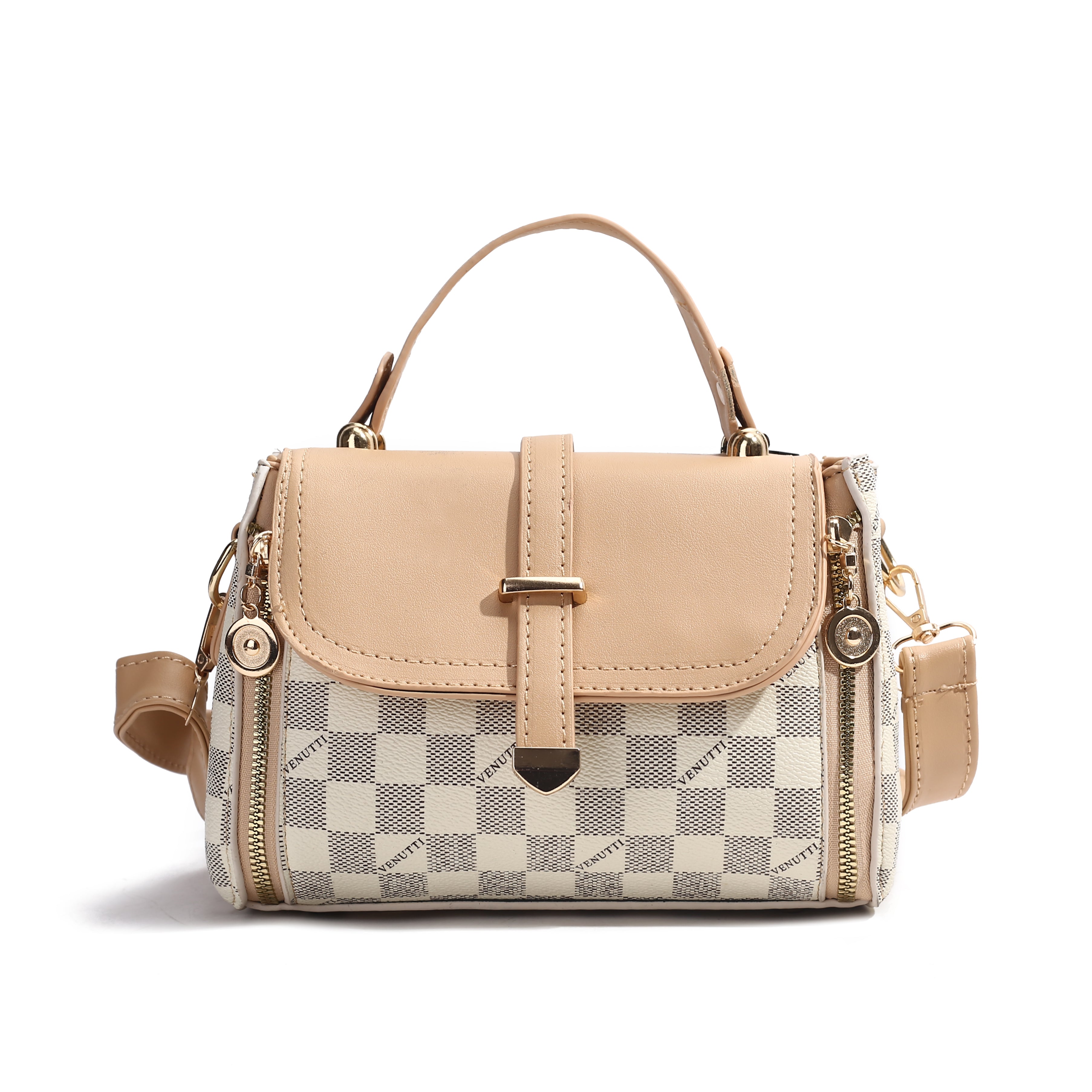 Chic Buckle Satchel