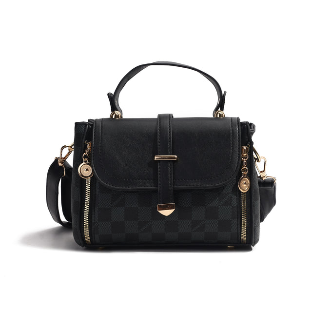 Chic Buckle Satchel