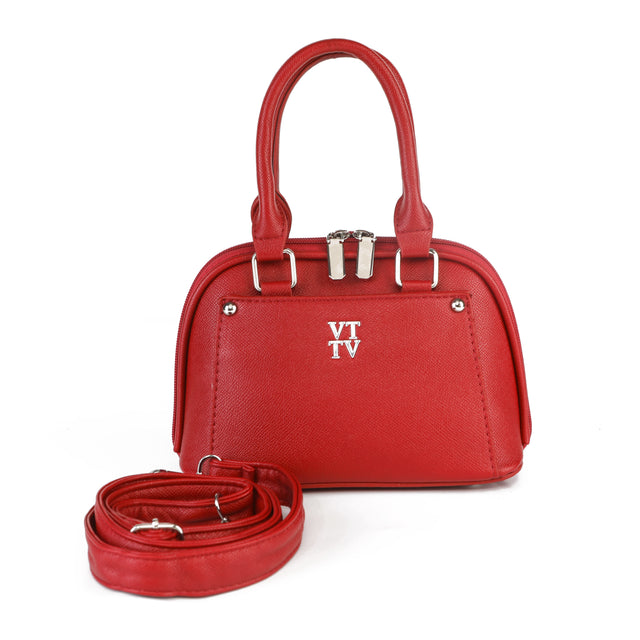 Mini Dome Top Handle Crossbody Handbag