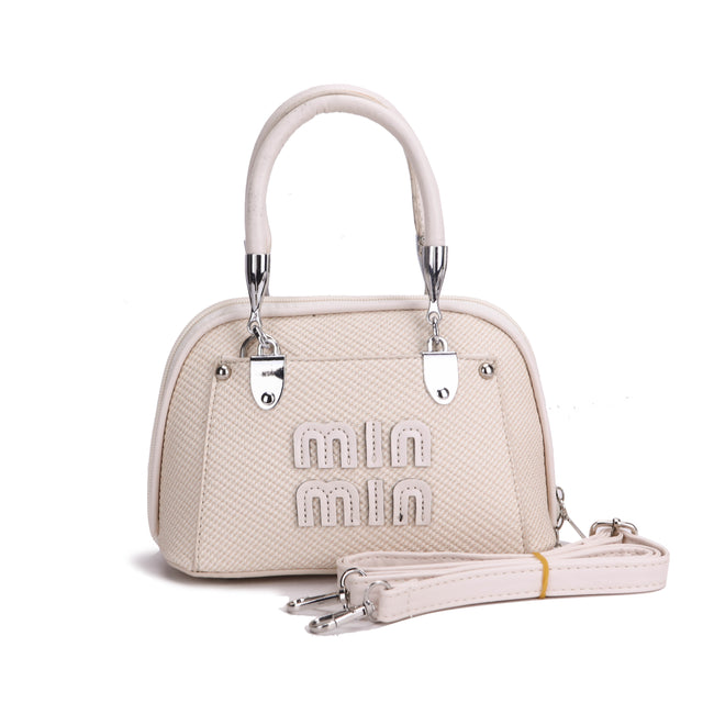 Min Structured Top Handle Crossbody Bag