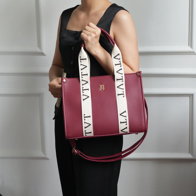 Classic Plain VT strip tote Bag