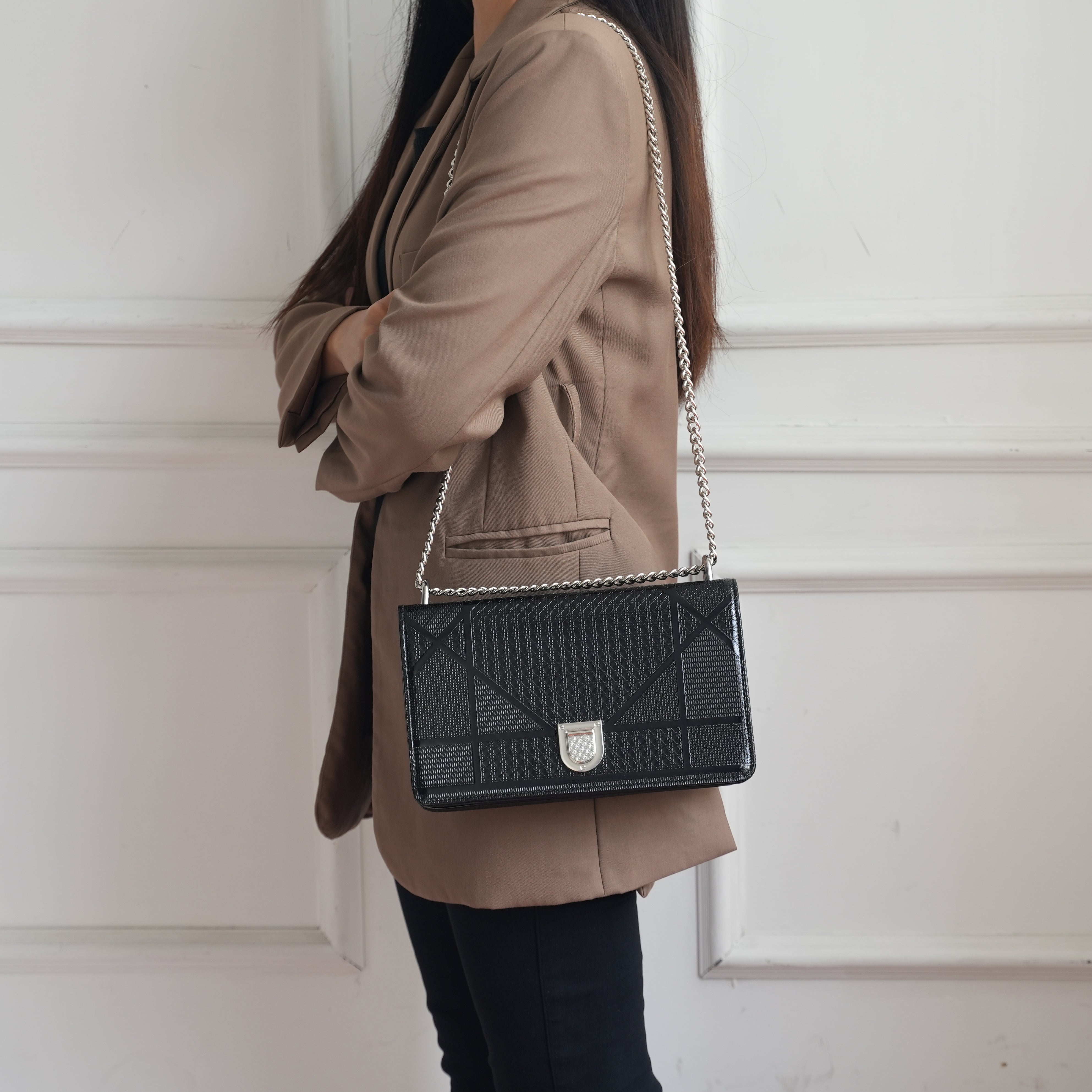 Large Glossy Stylish vior Bag