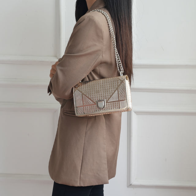 Medium Glossy Stylish vior Bag