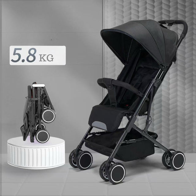 Black Classic Ultra Carry Stroller