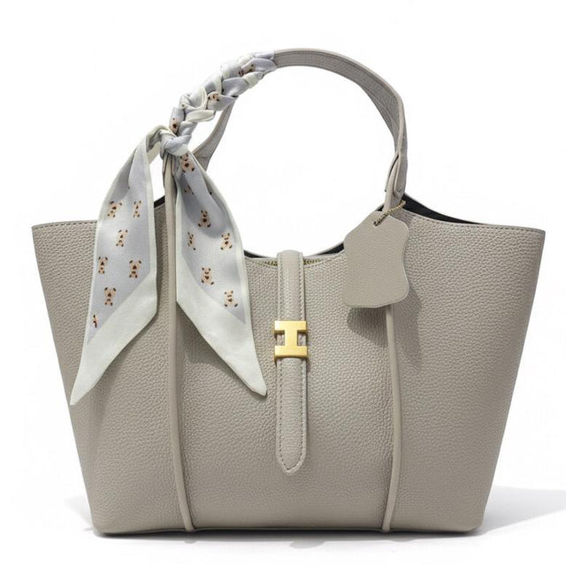 Camille Wide Strap Tote – Scarf Edition