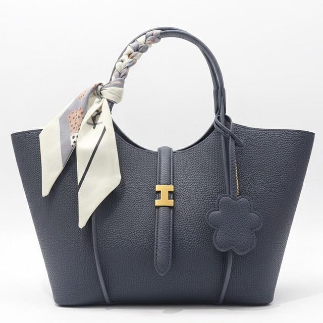Camille Wide Strap Tote – Scarf Edition