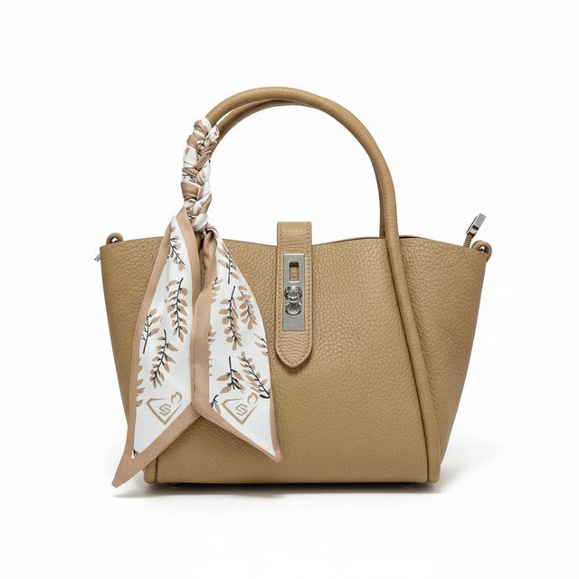 Classic Lock Scarf Tote