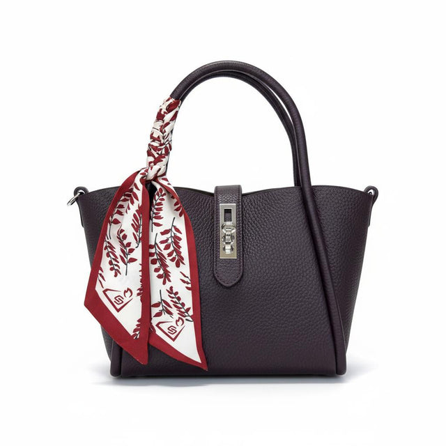 Classic Lock Scarf Tote
