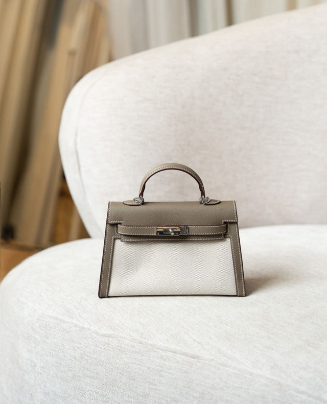 KL Canvas Khaki Bag 20