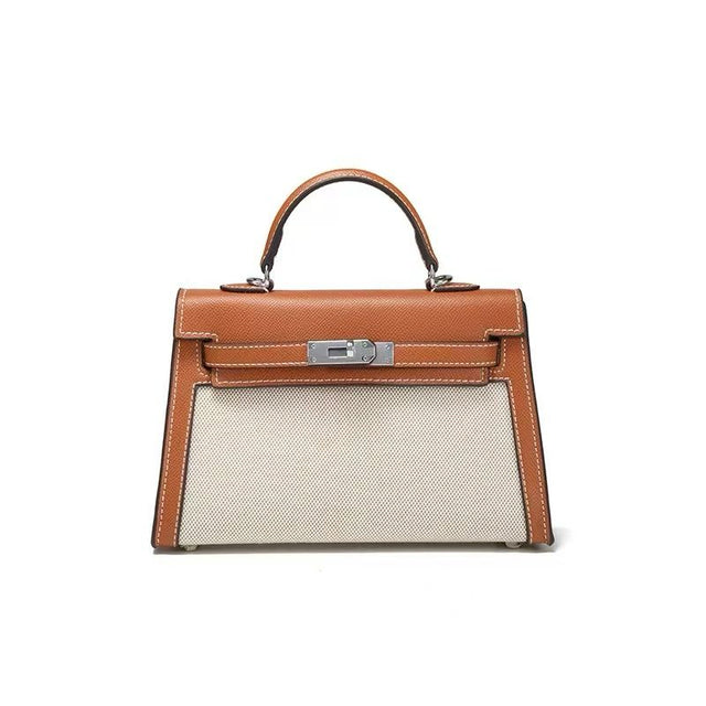 KL Canvas Camel Bag 20