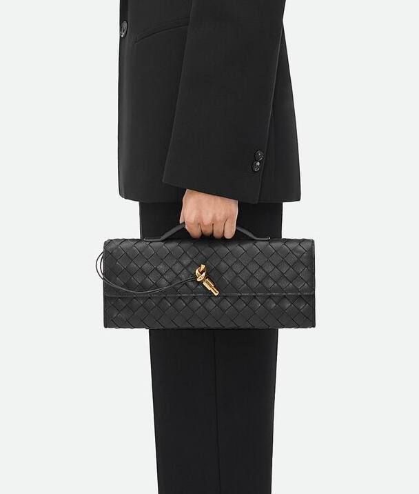 Black DASHING SLEEK HANDBAG