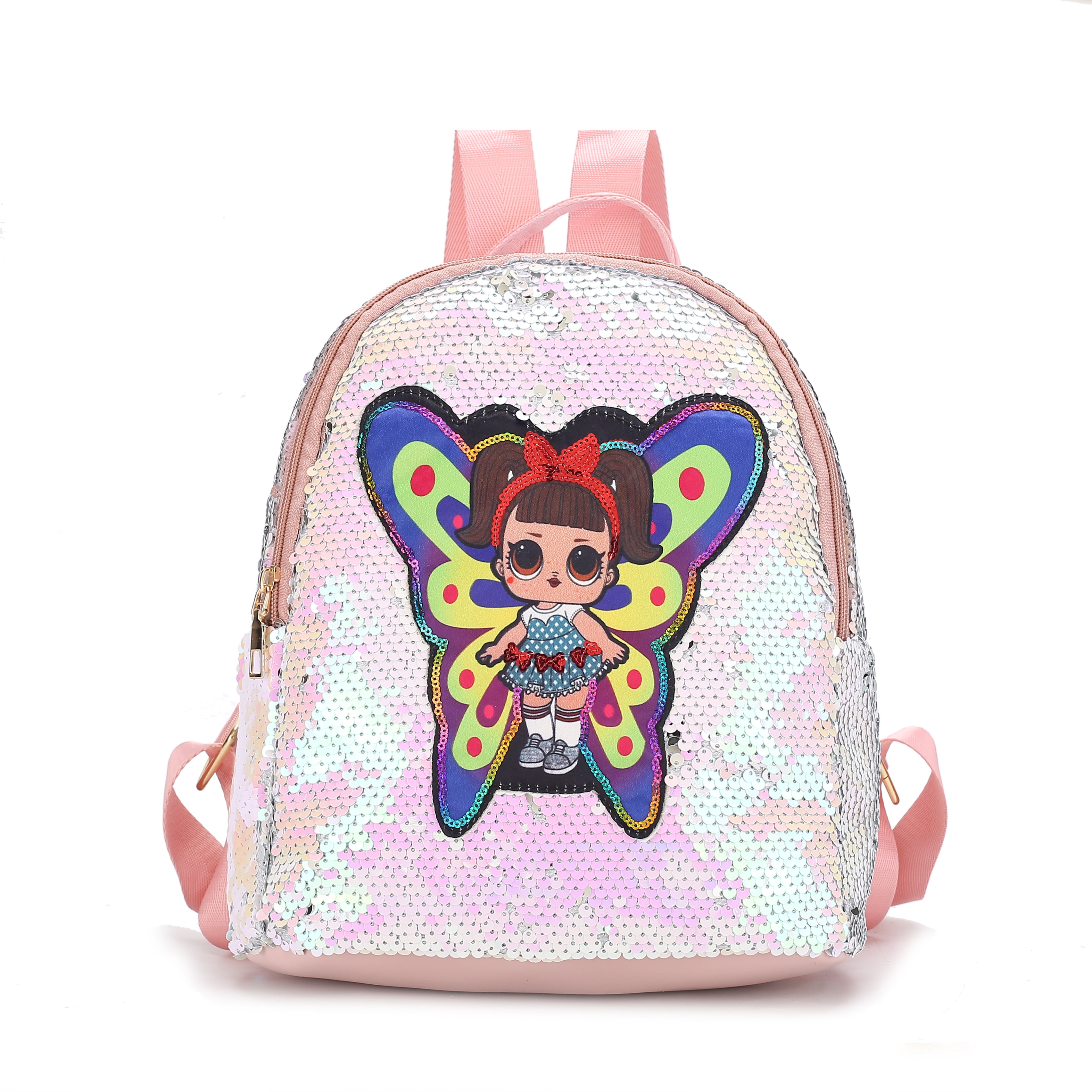 Butterfly Flip Sequin Backpack