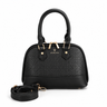 Elegant Dome Top Handle Crossbody Bag