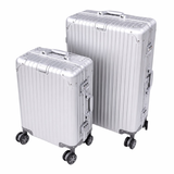 Silver Titan 2-Piece Luggage Combo