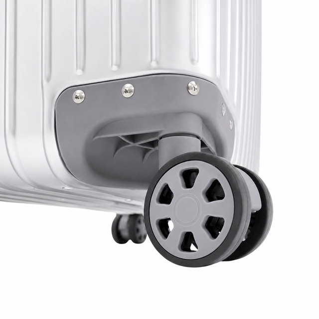 Silver Titan 2-Piece Luggage Combo