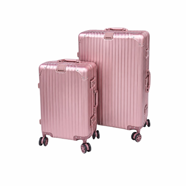 Pink Titan 2-Piece Luggage Combo